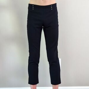 JM Collection Petite Black Slim Pants (Size PS – Short)